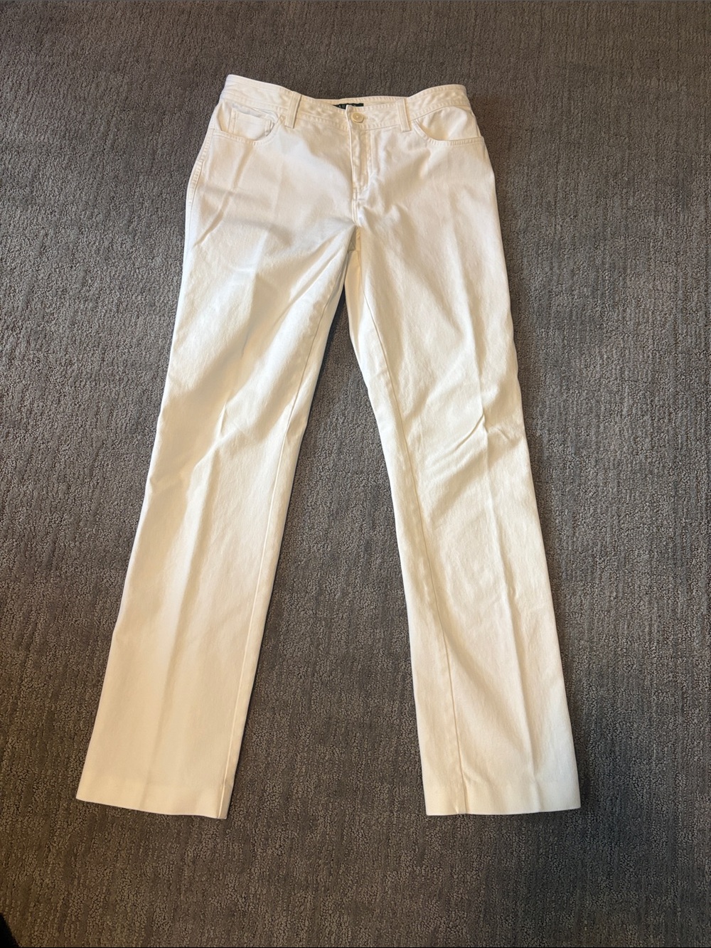 Ralph Lauren White Women’s Cotton Pants.